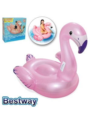 Boia divertida inflável flamingo gigante 1,2x1,2m ideal para piscina, praia e diversão no verão