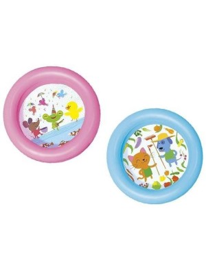 Piscina Inflável Infantil 21L 2 Anéis 61x15cm para Bebês e Crianças Lazer Verão