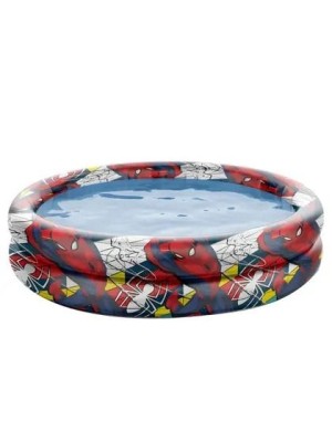 Piscina infantil 70L spider man 86x20cm inflável portátil para bebês e crianças pequenas