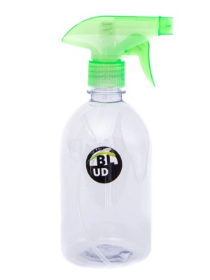 Pulverizador Basic Cristal 500ml Borrifador Manual Transparente Multiuso Ideal para Limpeza, Jardinagem, Plantas, Higienização e Uso Doméstico