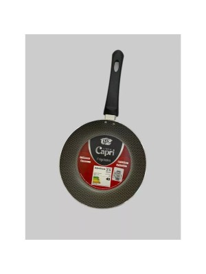 Frigideira francesa 20cm capri 200mm em alumínio com revestimento antiaderente para uso diário