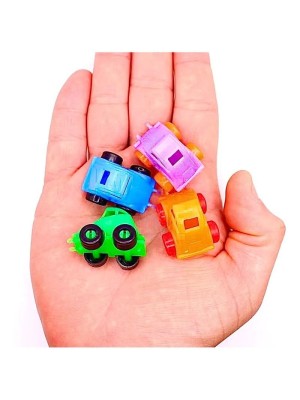 Mini Calhambeque Kit com 4 Peças Carrinhos Retrô em Miniatura Brinquedo Infantil Decoração Festa Lembrancinha Colecionável