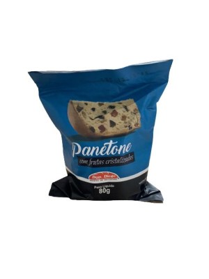 PANETONE COM FRUTAS CRISTALIZADAS 80G UN. DOM DIEGO