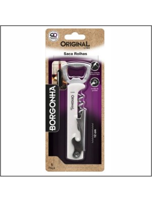 SACA ROLHA INOX 12CM BERGONHA UN.