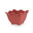 VASO FLOR QUADRADO MEDIO COR TELHA 4L 25X25X17,5CM UN. INJEPLASTEC