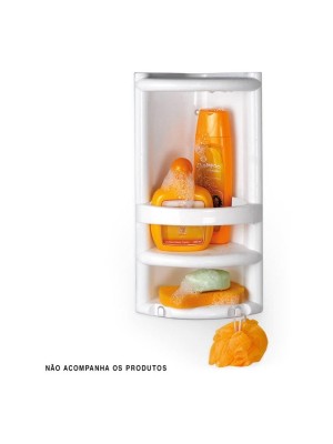 CANTONEIRA P/ BANHEIRO BRANCO UN.