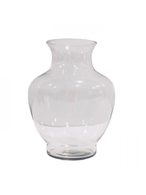 VASO DE VIDRO MUNIQUE TRANSPARENTE