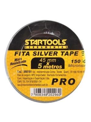 FITA SILVER TAPE 45MMX5MTS
