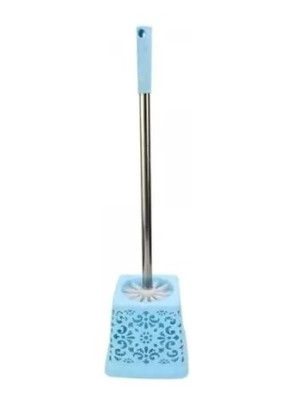 ESCOVA SANITARIA DE PLASTICO 51X13,5CM QUADRADA CABO INOX UN.