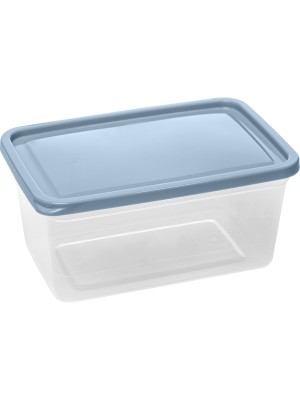 Organizador Retangular Slim 3,2L Multiuso Para Gavetas, Prateleiras e Armários