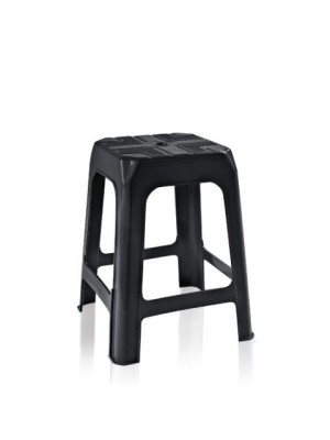 BANQUETA PRETA 35X35X45CM