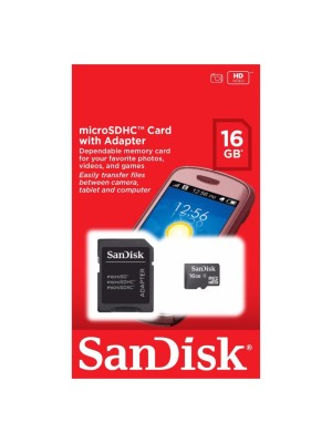 CARTAO DE MEMORIA 16GB SANDISK UN. MFP.X