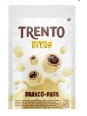 WAFER TRENTO BITES BRANCO STAND UP POUCH 120G UN.