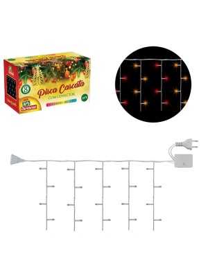 PISCA CASCATA 100 LEDS COLOR 1,5X1,5M UN. ZEIN