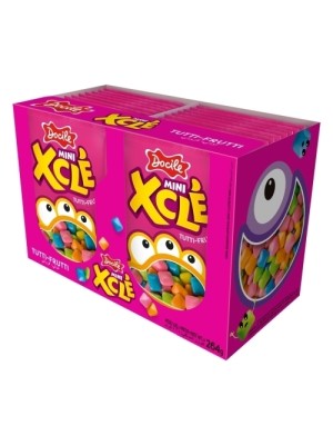 XCLE MINI TUTTI-FRUTTI 264G CX C/24 UN. DOCILE