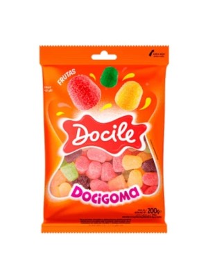 BALA DE GOMA SINO SORTIDO 700G UN. DOCILE