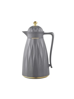 GARRAFA TERMICA ARABIC CINZA 1L UN.